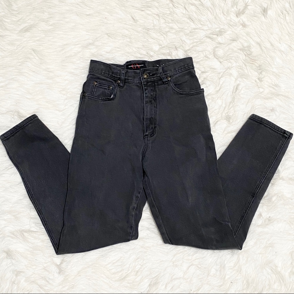 GLORIA VANDERBILT Dark Gray Vintage Jeans - Picture 2 of 8